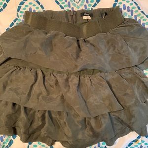 layered mini skirt (THRIFTED)